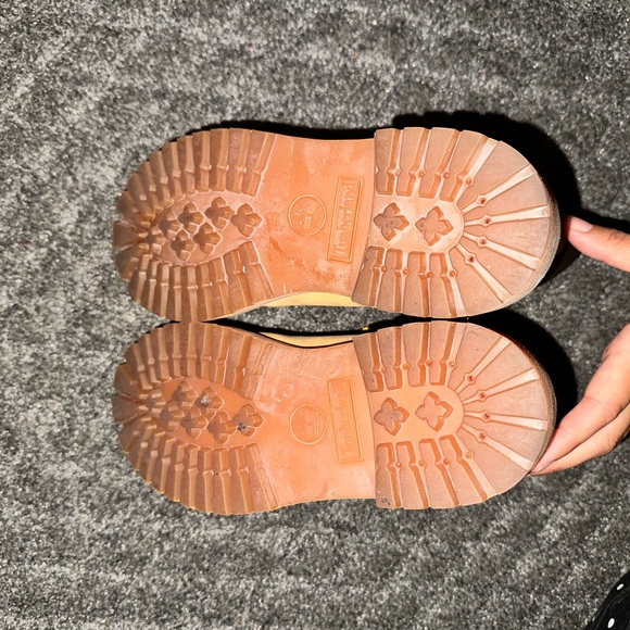 Timberland Kids Boots - Tan and Yellow - Picture 3 of 8